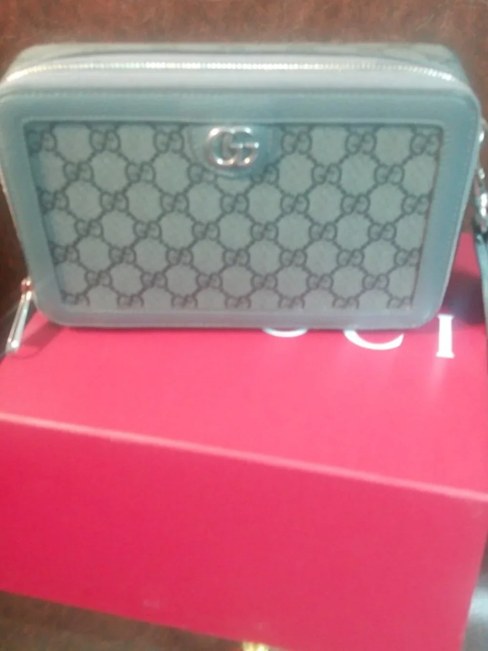 Grey Gucci Crossbody Men
